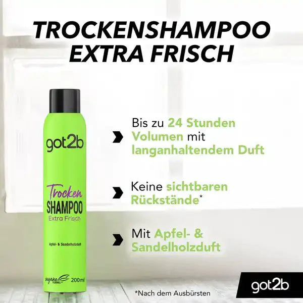 got2b - Trockenshampoo Trocken Wäsche Extra Frisch - Wavy24