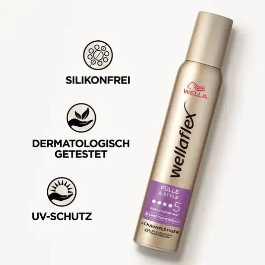 Wella Wellaflex - Fülle & Style Schaumfestiger - Wavy24