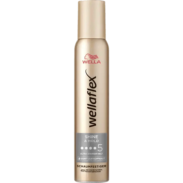 Wella Wellaflex - Shine & Hold Schaumfestiger - Wavy24