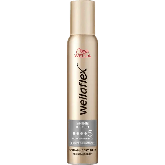 Wella Wellaflex - Shine & Hold Schaumfestiger - Wavy24