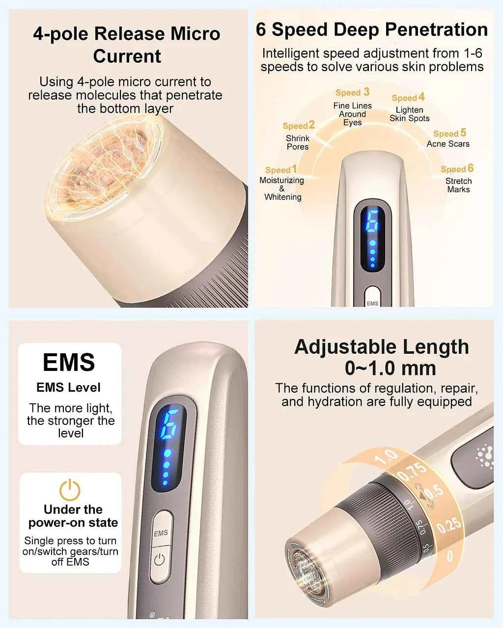 Dr. Pen Hydra Pen H5 penna professionale per microneedling