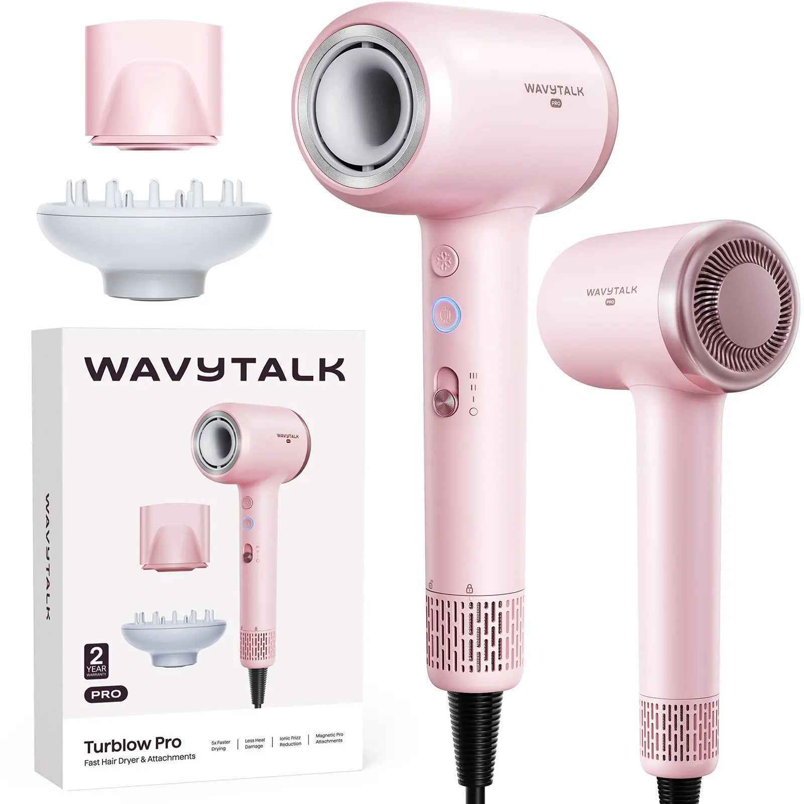 Sèche-cheveux Wavytalk Turblow Pro