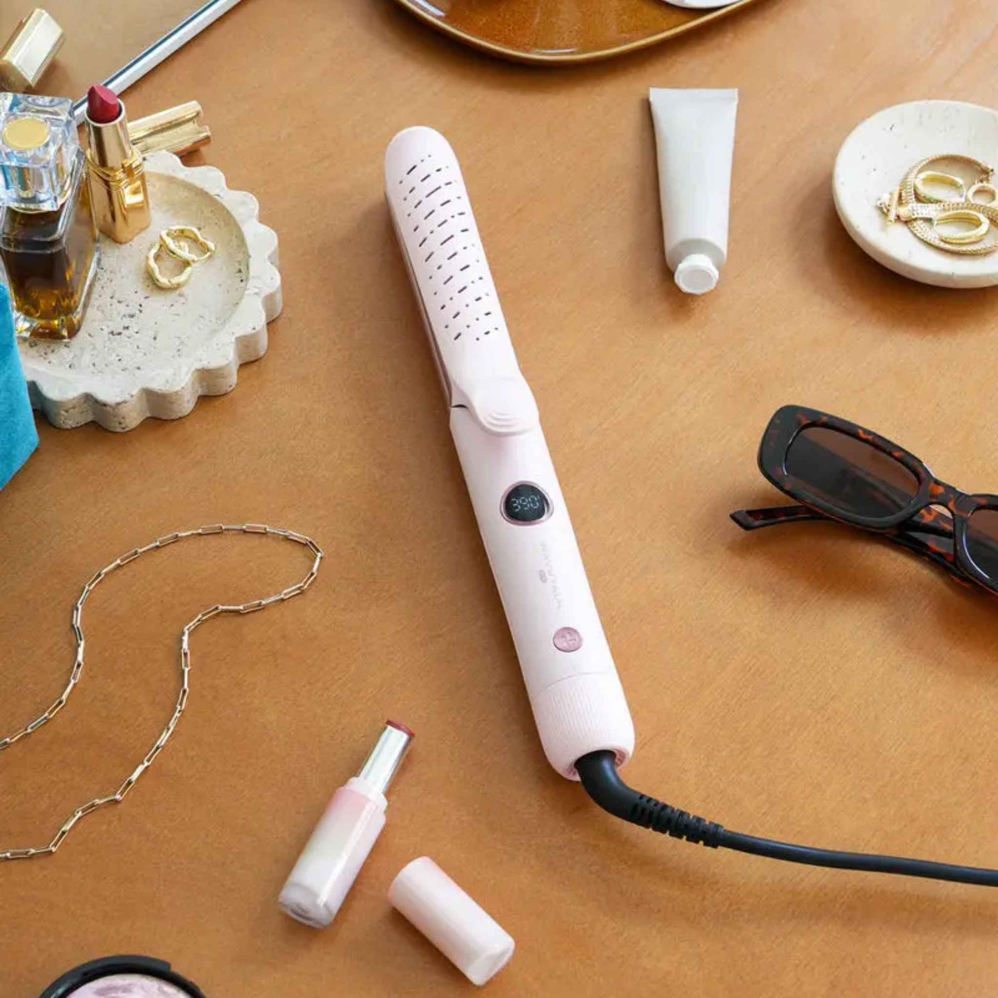 Wavytalk Whirlwind Pro - ricci e lucentezza - ricondizionato - piastra per capelli