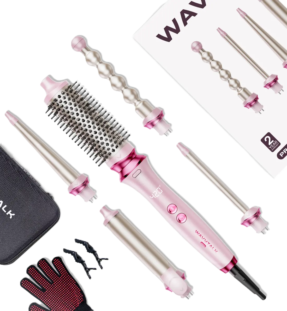 Wavytalk Heatwave Pro Multi-Curl - 5 accesorios per rizador de pelo | Wavy24