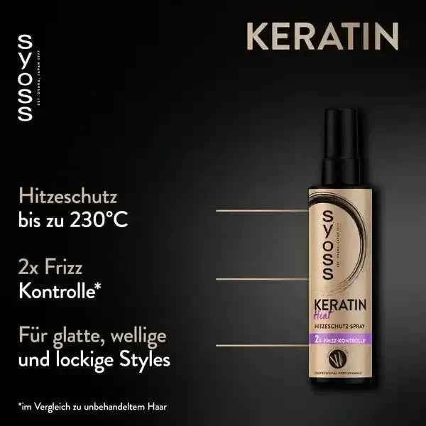 Syoss - spray protector térmico Queratina Heat
