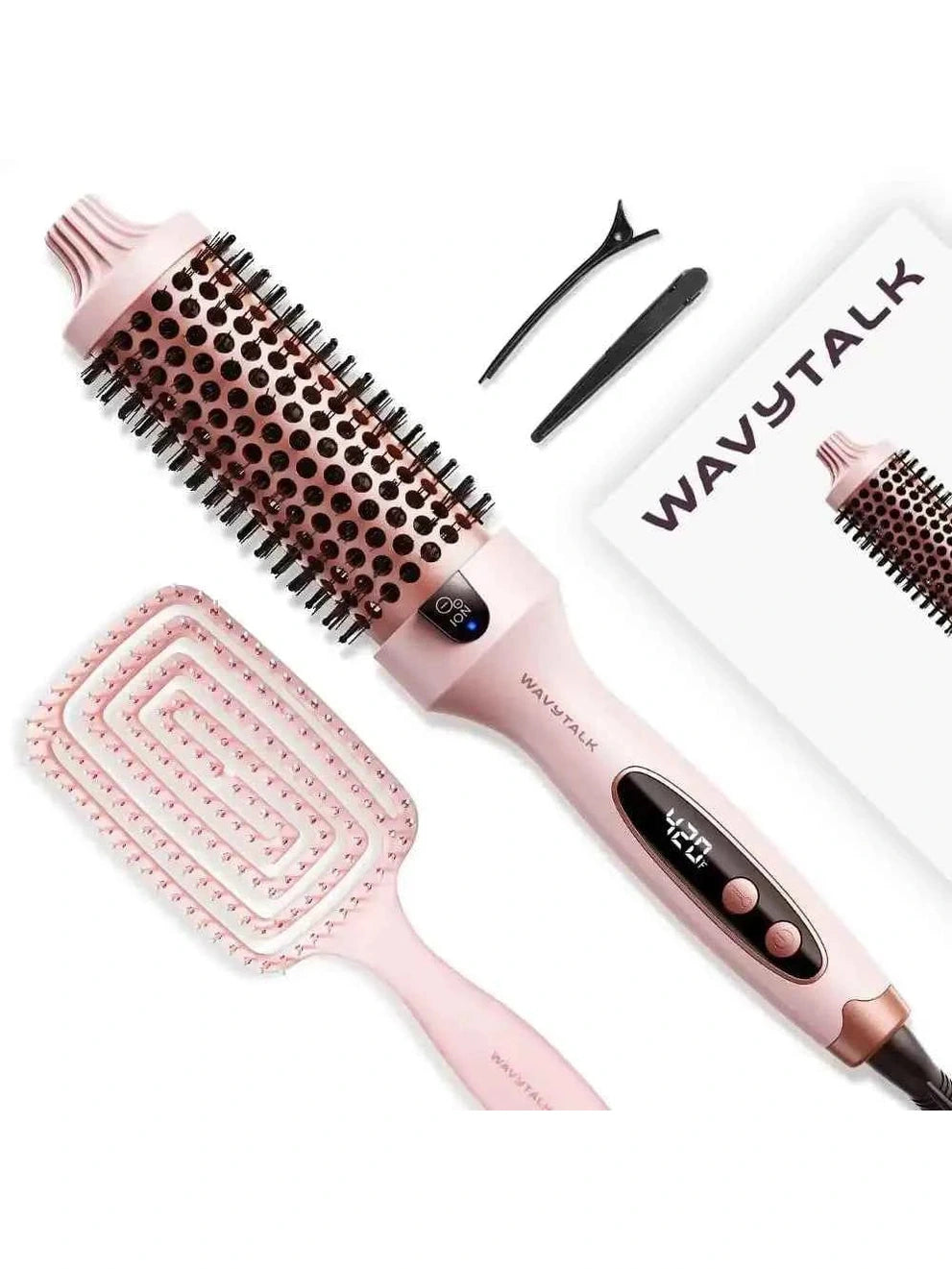 Wavytalk - Wavy24 - Kit de coiffage Dream Volume – Protection thermique, brushing et volume