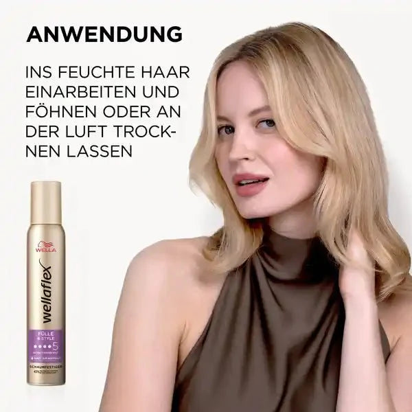 Wella Wellaflex - Fülle & Style Schaumfestiger - Wavy24