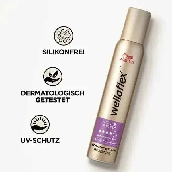 Wella Wellaflex - Fülle & Style espuma para el cabello
